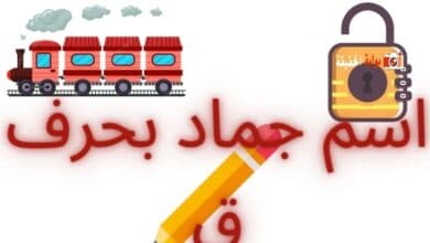 اسم جماد بحرف ق يحوي كافة المعلومات