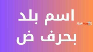 اسم بلد بحرف ض وافية المعلومات