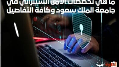 ما هي تخصصات الأمن السيبراني في جامعة الملك سعود وكافة التفاصيل