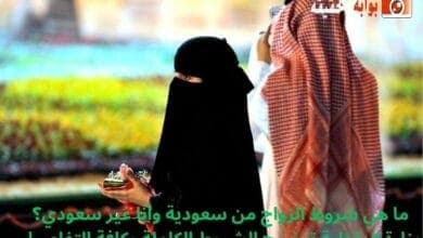 ما هي شروط الزواج من سعودية وأنا غير سعودي؟ وزارة الداخلية توضيح الشروط الكاملة وكافة التفاصيل 
