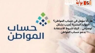 هل أنا مؤهل في حساب المواطن؟ الموارد البشرية تُجيب بشكل توضيحي .. اليك شروط الاستفادة بدعم حساب المواطن 