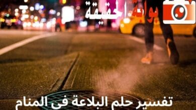 تفسير حلم البلاعة في المنام
