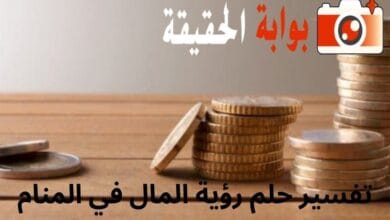 تفسير حلم رؤية المال في المنام