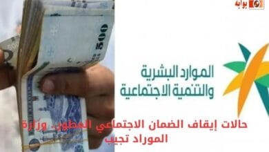 حالات إيقاف الضمان الاجتماعي المطور.. وزارة الموراد تجيب