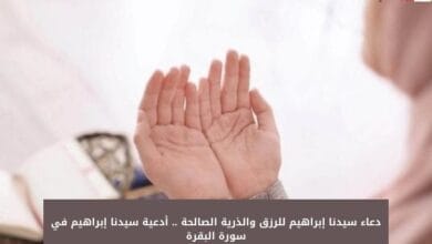 دعاء سيدنا إبراهيم للرزق والذرية الصالحة .. أدعية سيدنا إبراهيم في سورة البقرة
