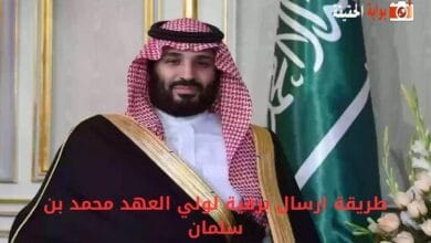 طريقة ارسال برقية لولي العهد محمد بن سلمان