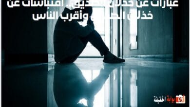 عبارات عن خذلان الصديق.. اقتباسات عن خذلان الصديق وأقرب الناس