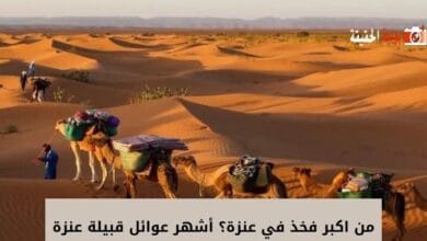 من اكبر فخذ في عنزة؟ أشهر عوائل قبيلة عنزة