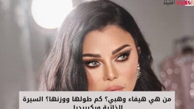 من هي هيفاء وهبي؟ كم طولها ووزنها؟ السيرة الذاتية ويكيبيديا 