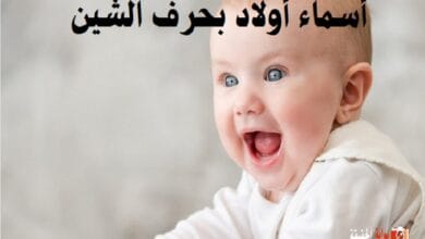 أسماء أولاد بحرف الشين