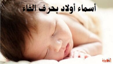 أسماء أولاد بحرف الفاء