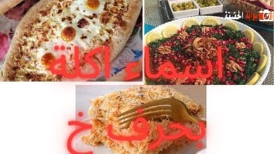 اسماء اكلة بحرف خ مستفيضة المعلومات
