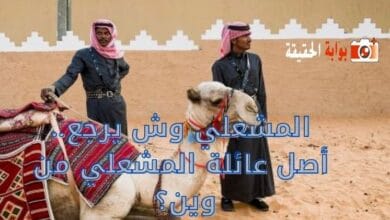 المشعلي وش يرجع.. أصل عائلة المشعلي من وين؟