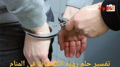 تفسير حلم رؤية الكلبشات في المنام