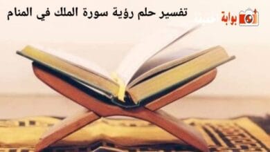 تفسير حلم رؤية سورة الملك في المنام