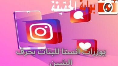 يوزرات انستا للبنات بحرف الشين