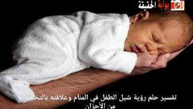 تفسير حلم رؤية شيل الطفل في المنام