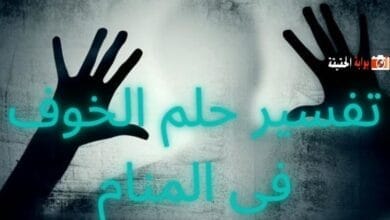تفسير حلم الخوف فى المنام لكل المفسرين